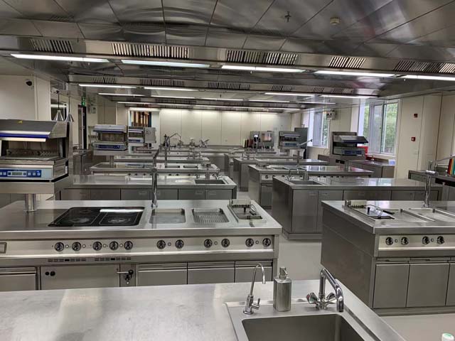 The application of stainless steel in the overall engineering equipment of the kitchen